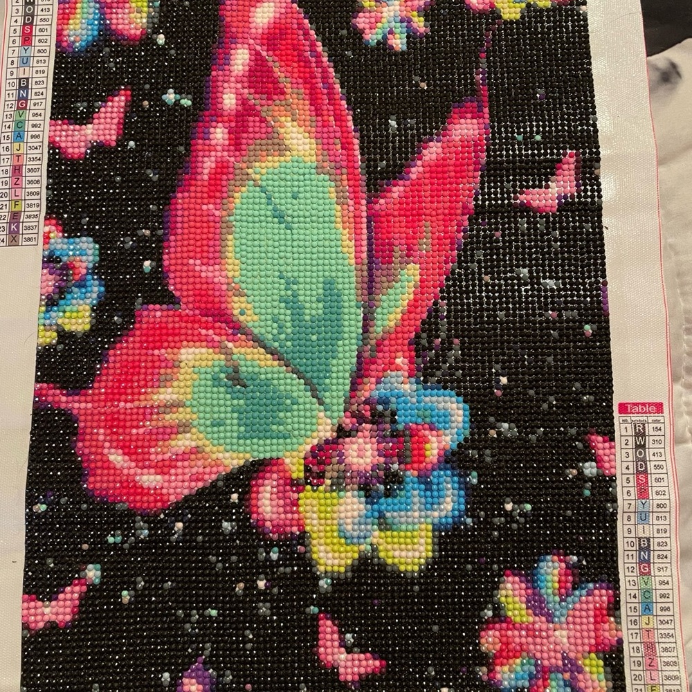 Colorful Butterfly Diamond Painting